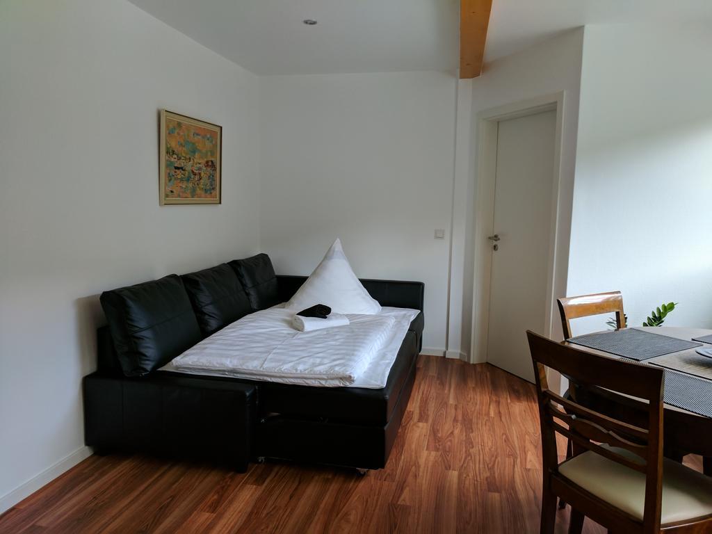 Ferienwohnung "Zum Klosterruinenblick" Krov Bagian luar foto