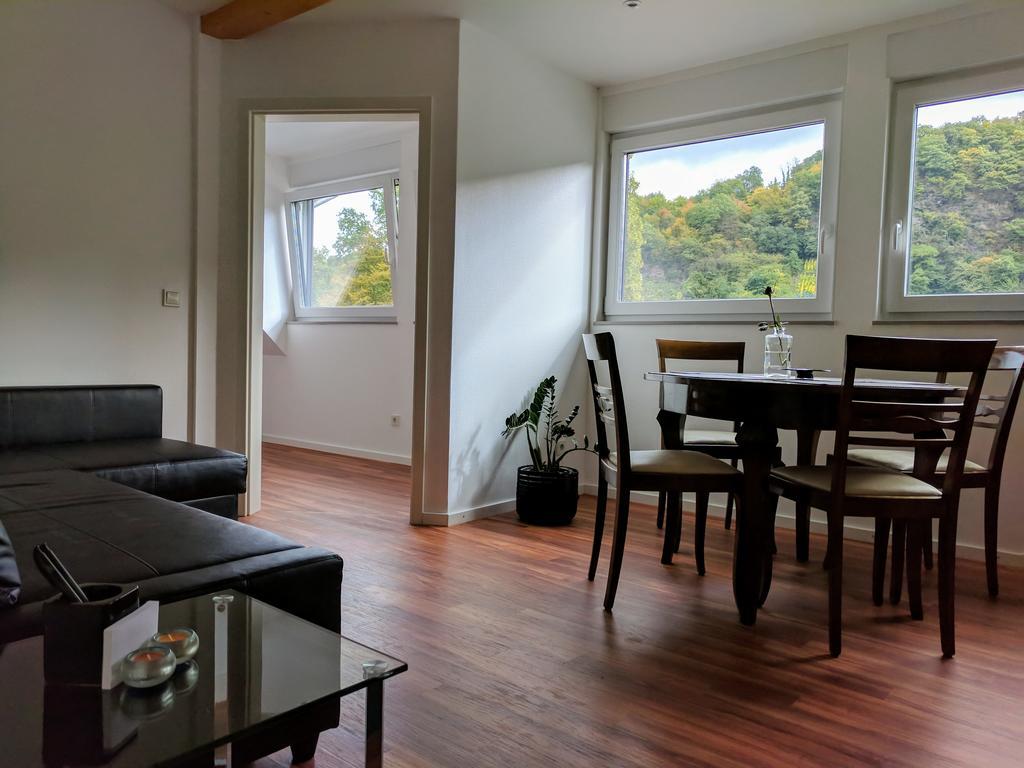 Ferienwohnung "Zum Klosterruinenblick" Krov Bagian luar foto